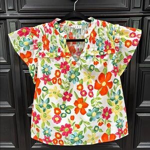THML Multicolor Floral Blouse